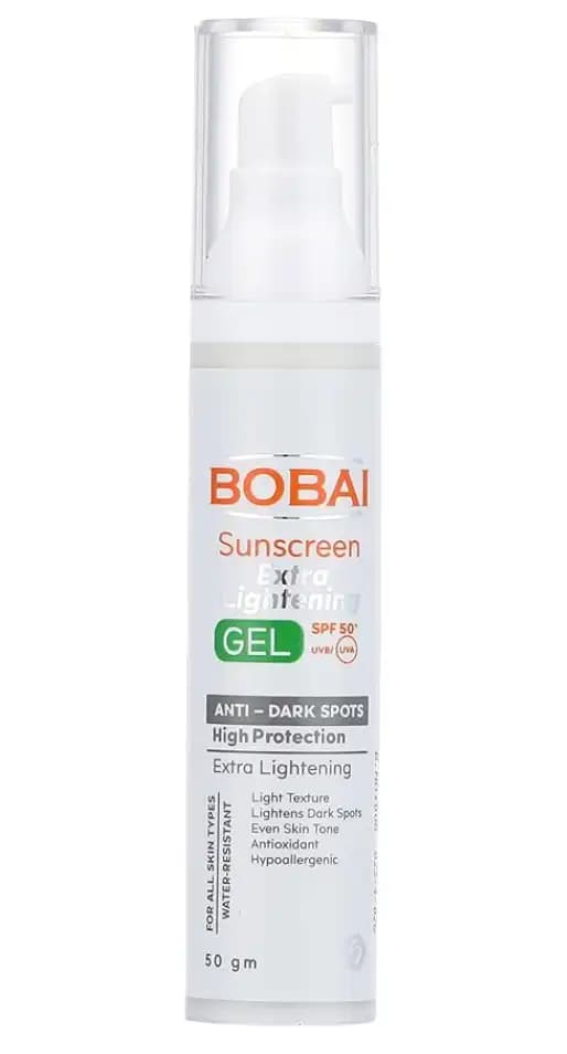 بوباي واقي شمس جل كريم للتفتيح الإضافي SPF 50  
