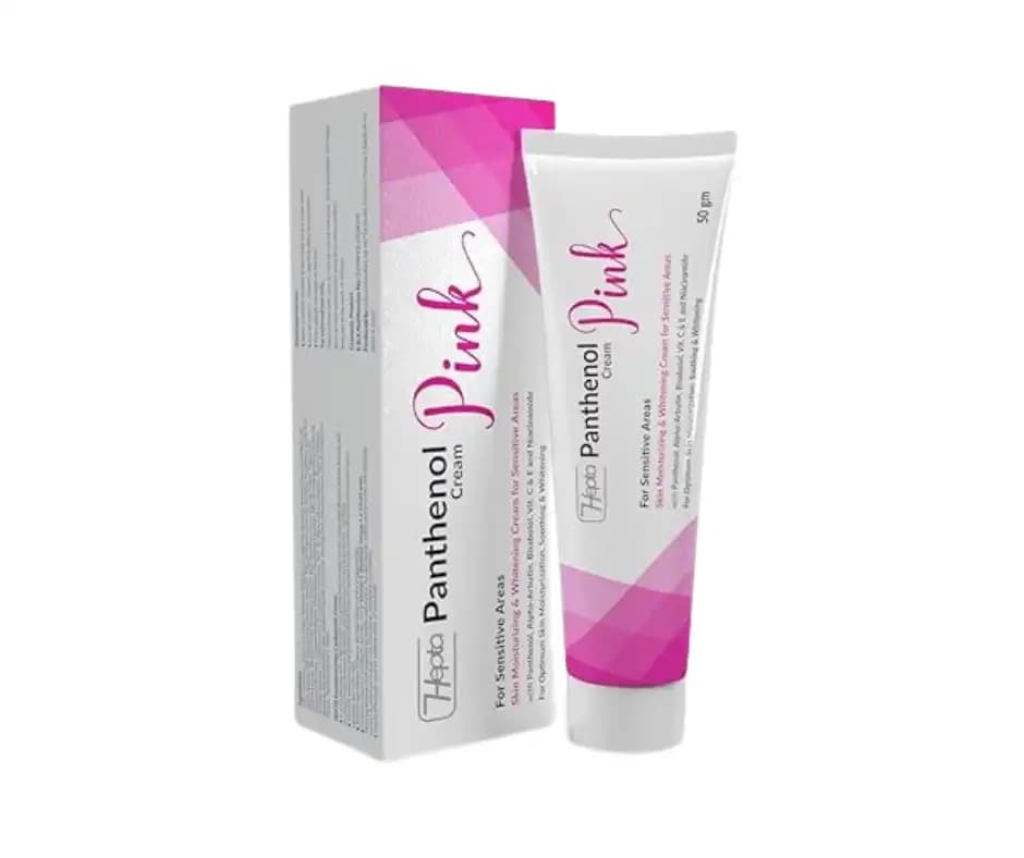 Hepta Panthenol Pink Cream for Sensitive Areas 50g